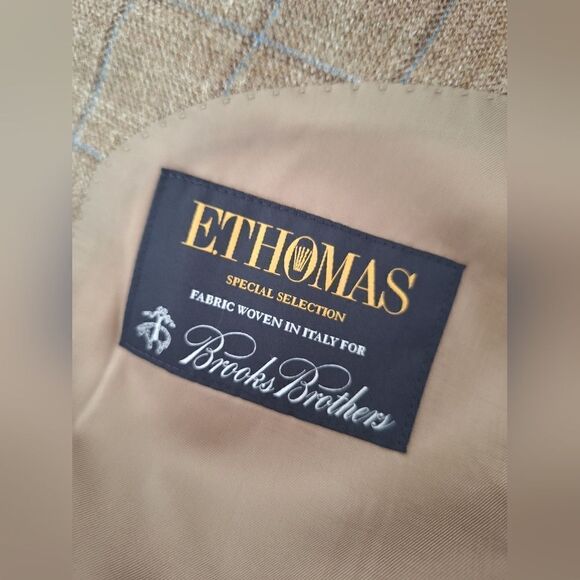 Ethomas For Brooks Brothers brown jscket size 40R - Picture 3 of 9
